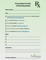 The Plantrician Project Rx Pads: Prescription for Life - 10 pads